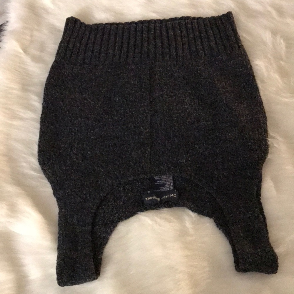 Tristan dark grey Sweater vest